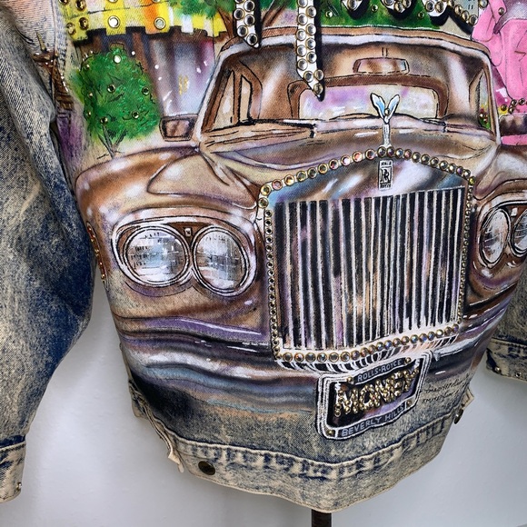 Rare Vintage Tony Alamo Beverly Hills Denim Jacket - Picture 3 of 14